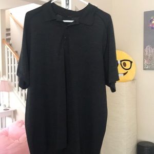 Men’s Lululemon Black Short Sleeve Shirt XL